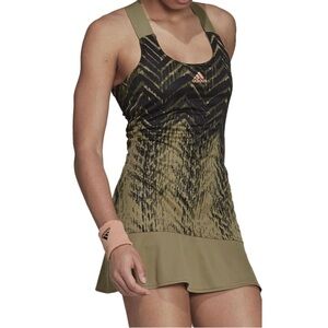 Adidas Y-Dress Primeblue W - Orbit Green Tennis Dress Size M